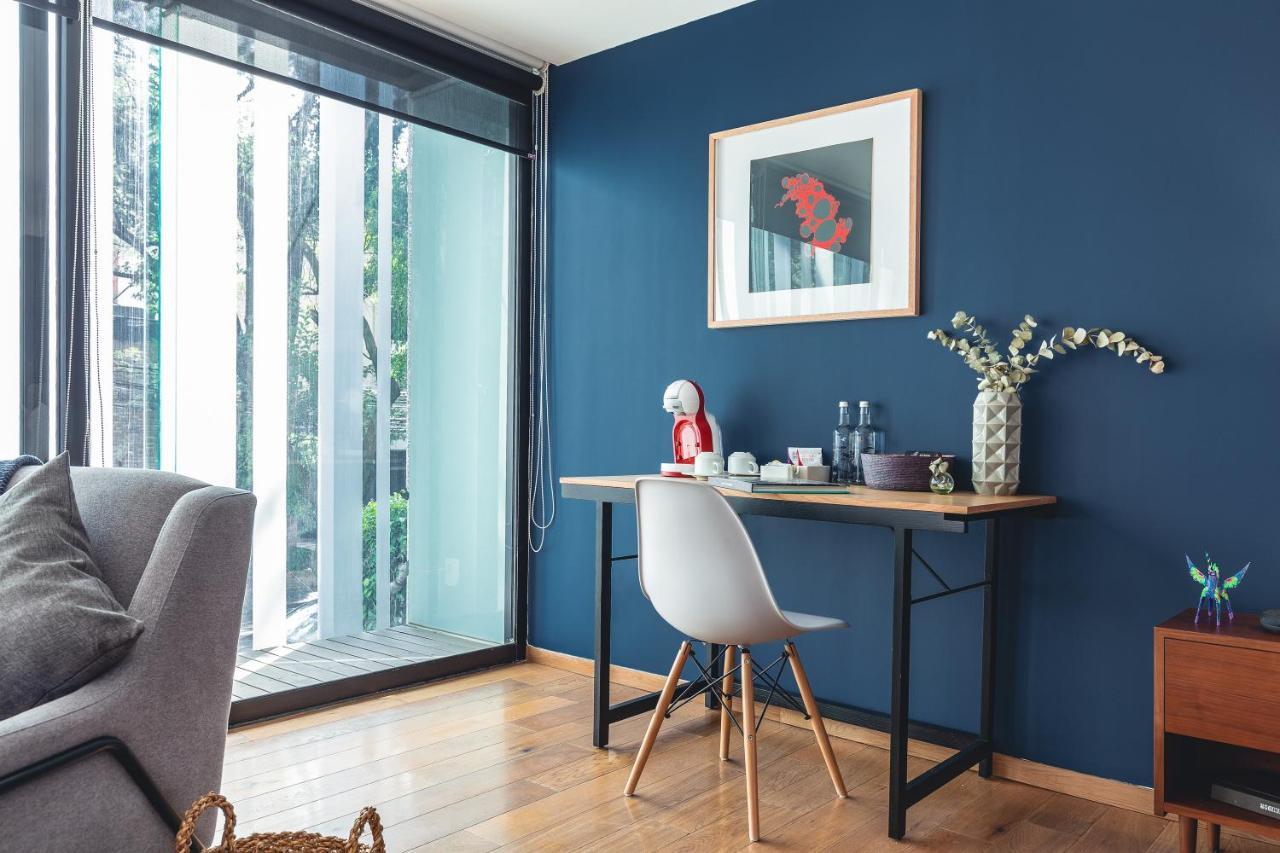 Casai Bright Designer Studio With Balcony In Polanco Mexico City Exteriör bild